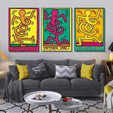 Affiche bonhomme blanc