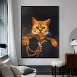 Tableau vintage chat