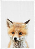 tableau renard mignon