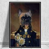 Tableau retro chat costume