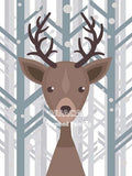 tableau dessin de renard