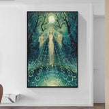 Cadre femme mythologique