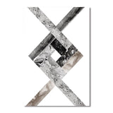 tableau trait gris fond blanc