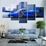 peinture Ferrari Bleu