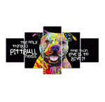 Tableau Pitbull Pop Art | La maison des tableaux