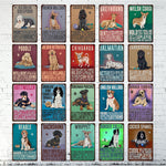 tableau Tin Sign