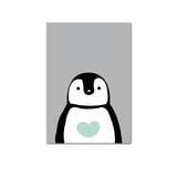 tableau enfant de pingouin