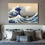 tableau peinture moderne vague