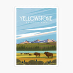 tableau peinture YellowStone