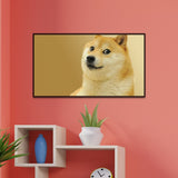 tableau photo shiba marrant