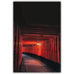 Affiche tunnel japonais