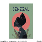 tableau peinture Sénégal
