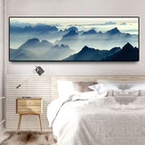 tableau art montagne