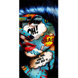 affiche girl graffiti