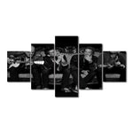 tableau guitariste en concert