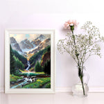 tableau grande cascade d’eau