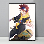 tableau SK8 The Infinity fond blanc