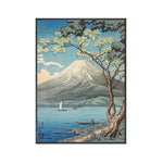 Affiche montagne mangas japonais