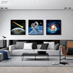 tableau météorites jaune