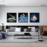 tableau météorites jaune