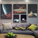tableau grand pont dans l’espace