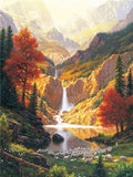 tableau grande cascade d’eau