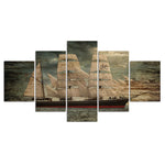 tableau grand bateau ancien