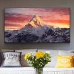 tableau sommet de l’Everest