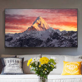 tableau sommet de l’Everest