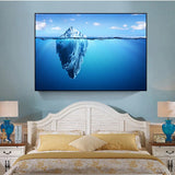 tableau montagne sur la mer