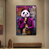 tableau pop art panda