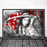 cuadros Poster Printing Hot Japanese Zen Ink Bonsa Bushido 