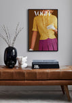 tableau vogue jupe violette
