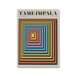 Tame Impala Abstract Color Print Quote Poster Music Song 