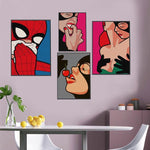 tableau femme marvel