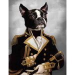 Affiche vintage chien empereur
