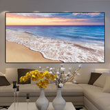 tableau plage très calme