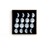 tableau pleine lune dans l’eau