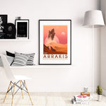 tableau affiche de arrakis