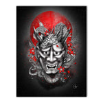 tableau samourai dark