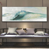 tableau peinture d’une vague