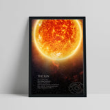tableau affiche The sun