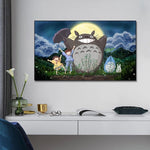 Tableaux ours Totoro Miyazaki