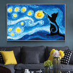 tableau chat peinture célèbre