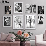 tableau noir et blanc talon noir