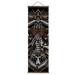 tableau Samurai squelette