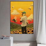 tableau Tyler champ de tournesol