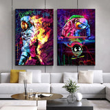 tableau Pop Art astronaute