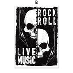 tableau Rock and Roll Live Music