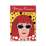 Affiche Yayoi Kusama pop art